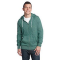 District Young Men's Marled Full Zip Hoodie Sweatshirt